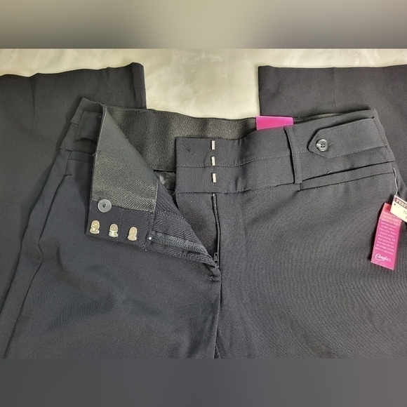 CANDIES Marilyn Bootcut Black Dresspants Size 9. New With Tags. - Picture 2 of 8